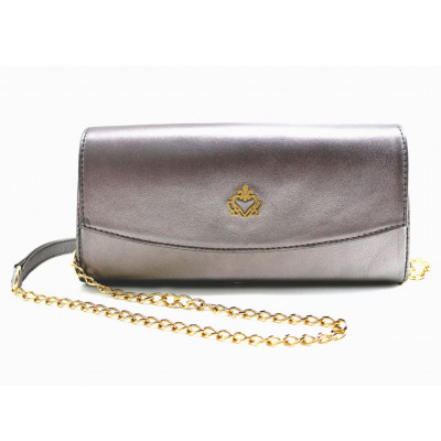 Bolsa Clutch de Couro Legítimo - ABSP046PT